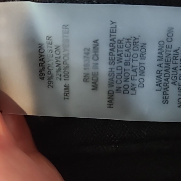 Giani Sweater Sheer Puff Sleeves Avant Garde 90s Womens Large - Picture 7 of 7